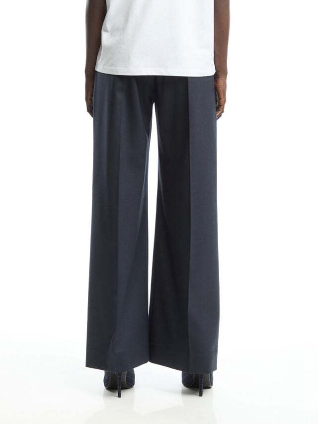 Victoria Beckham Belt-loop Casual Pants In Black