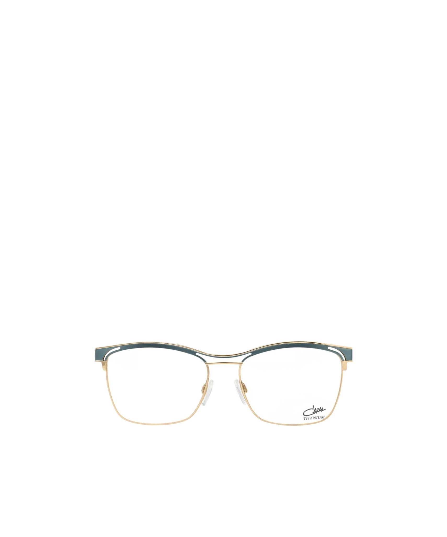 Cazal Full Frame Plain Mirror In Gold