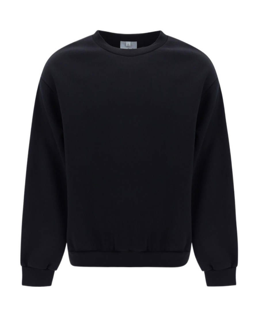 Acne Studios Black Crewneck Sweatshirt In Black