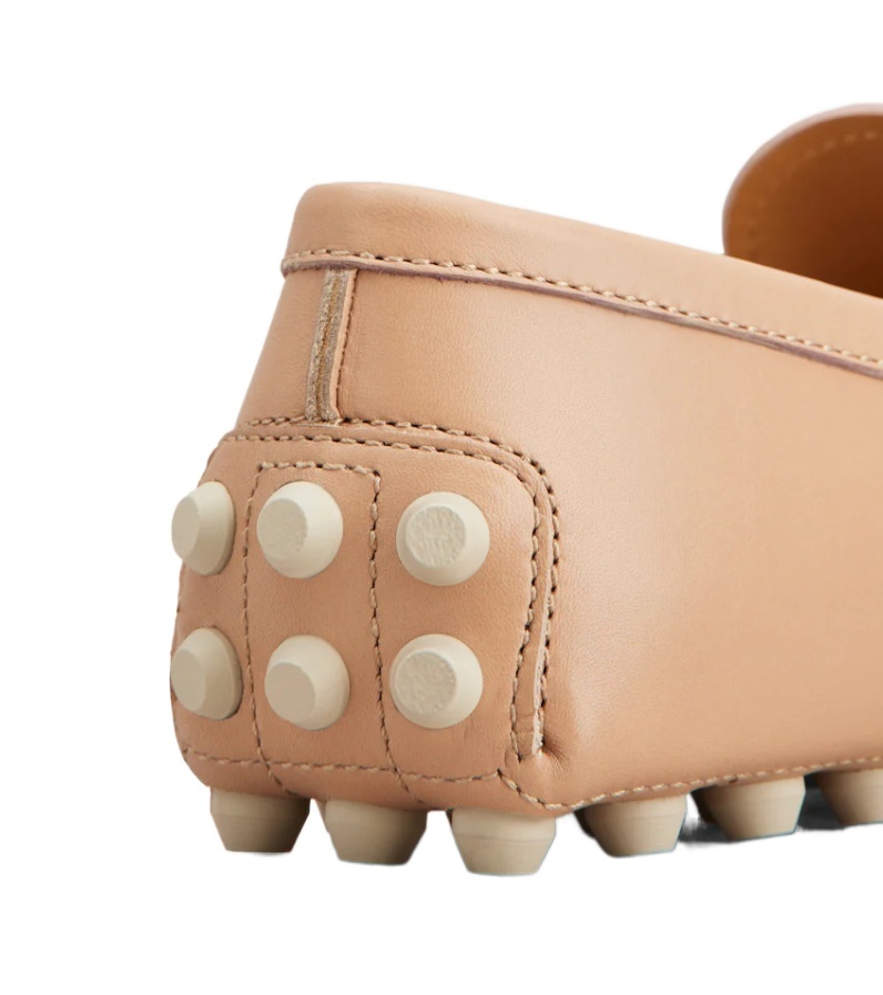 Tod's T Eternal Gommino Loafer Shoes In Nude