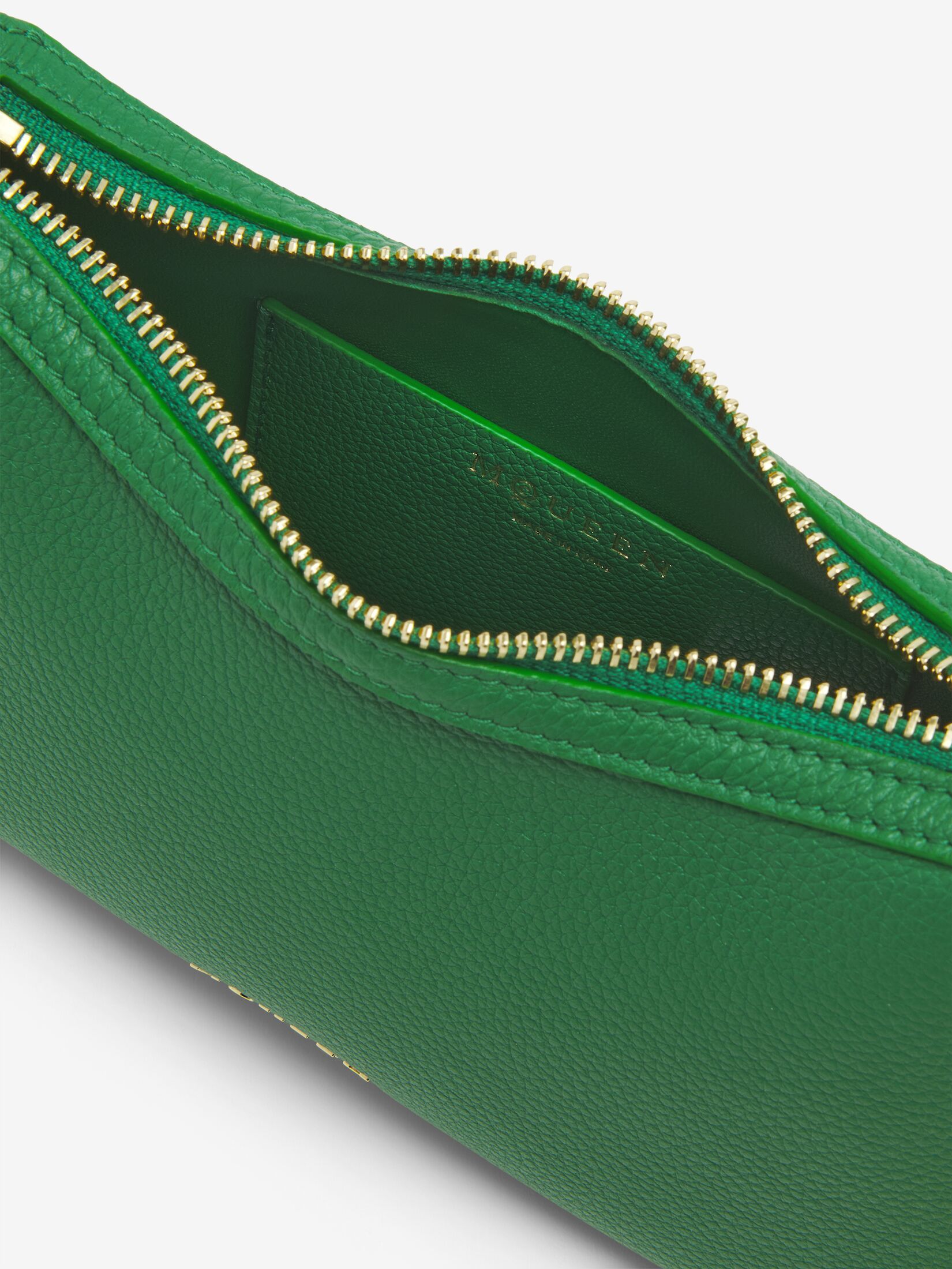 Alexander Mcqueen T-bar Chain-strap Leather Tote Bag In Green