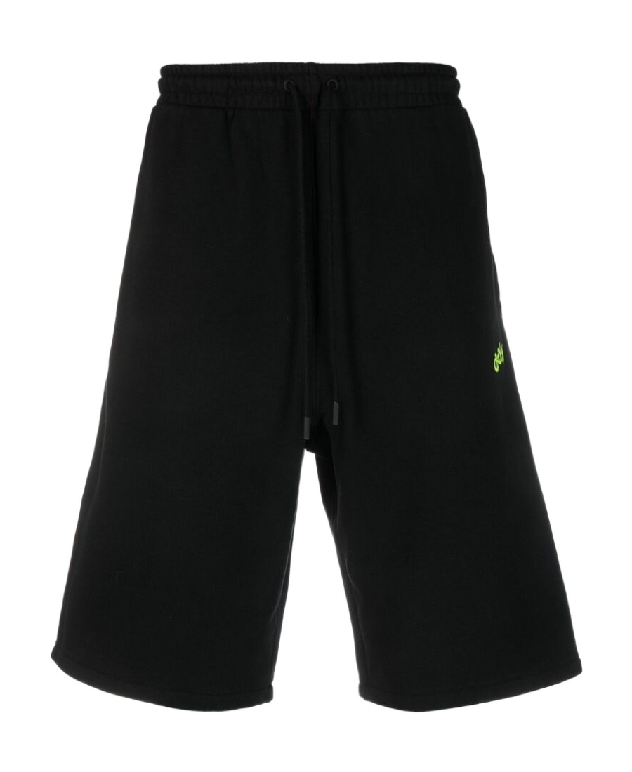 Off-white Arrows-motif Track Shorts In Black