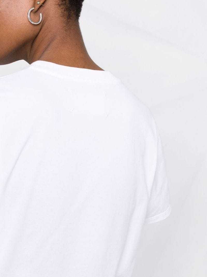 Maison Margiela Logo-print Cotton T-shirt In White