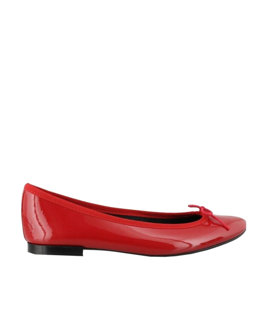 Repetto Red Brigitte Pointy Toe Ballerina Flats In Red
