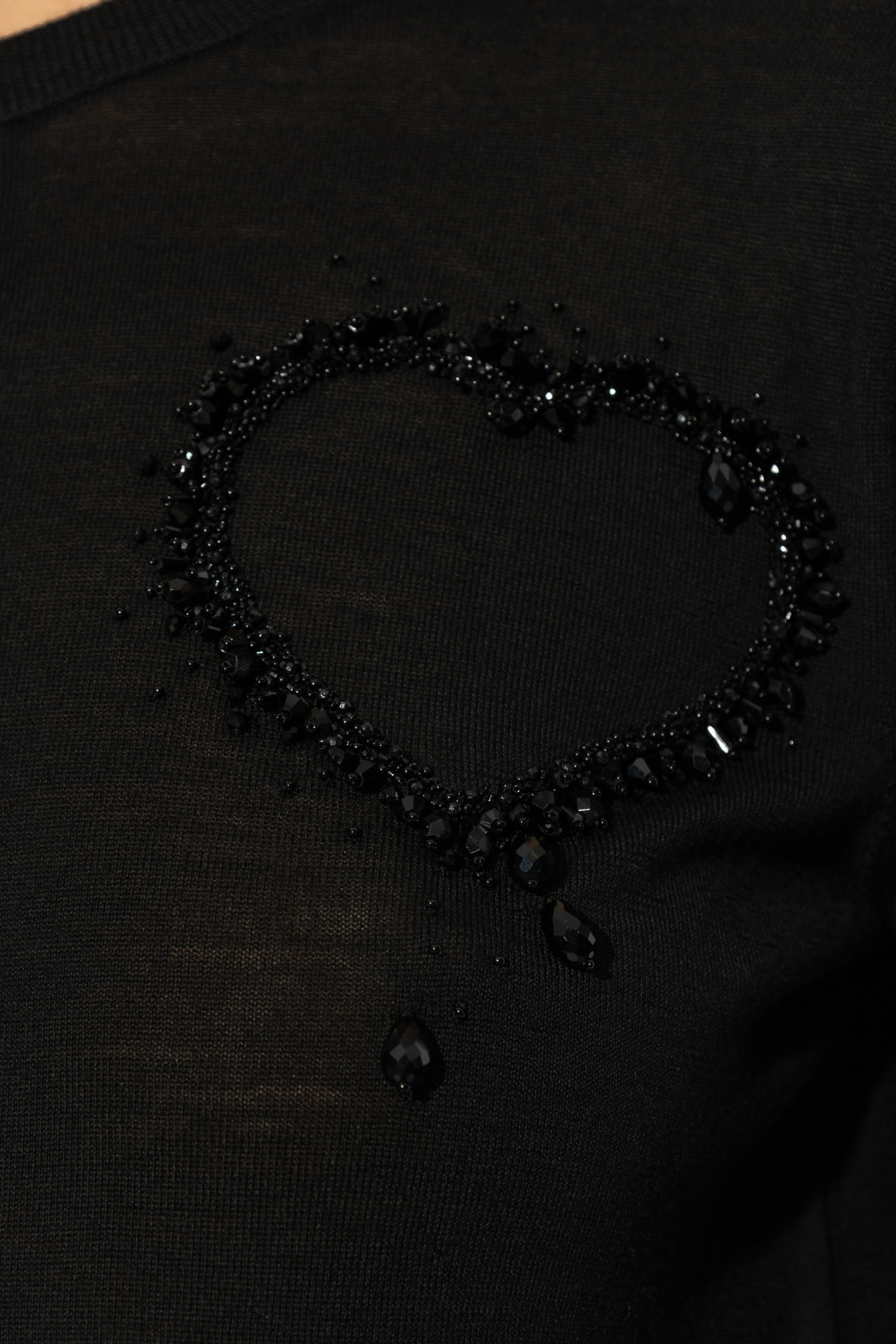 Dsquared2 Wool Cardigan In Black