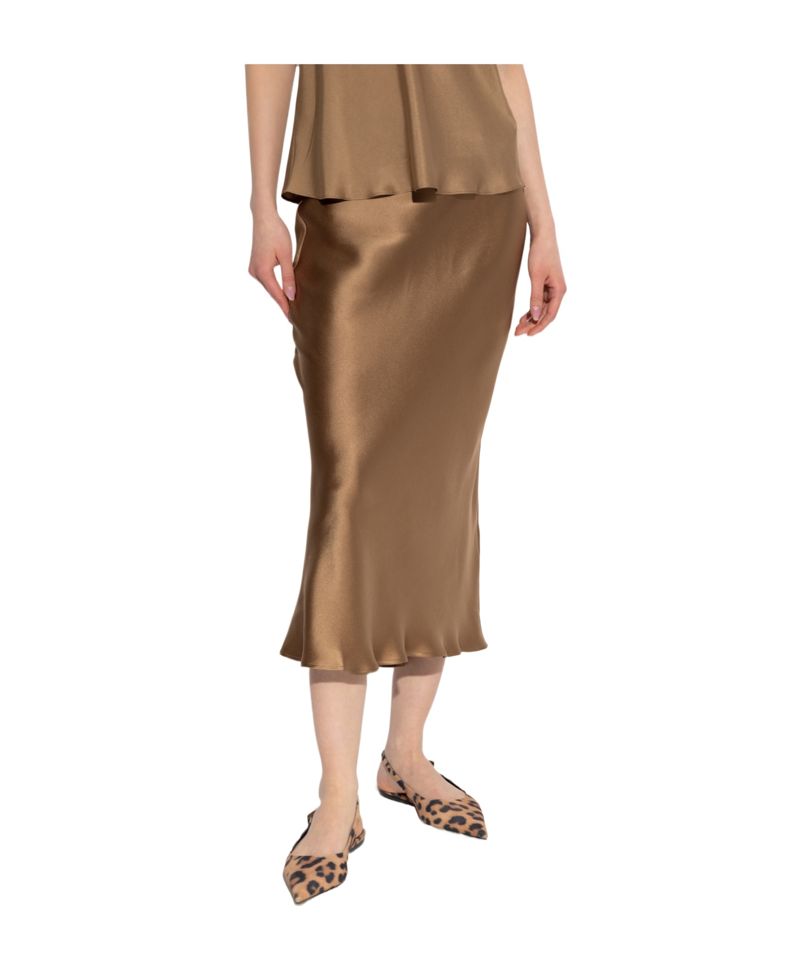 ANINE BING ELASTIC WAIST SKIRT