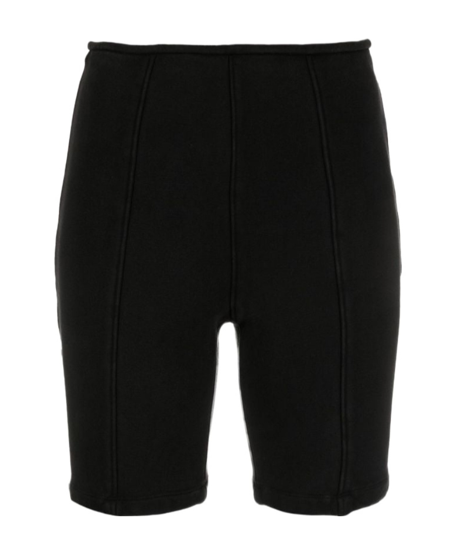 Alexander Wang High-waist Cycling Shorts In Black