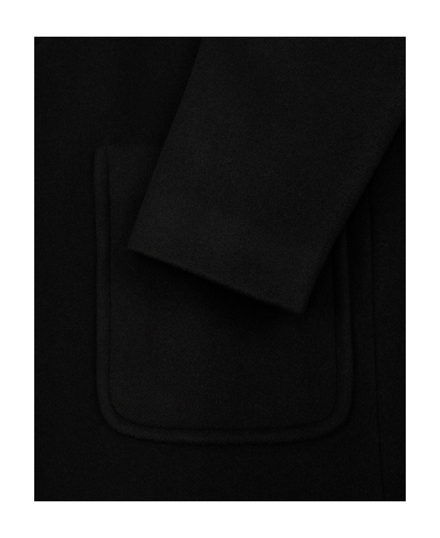Weekend Max Mara Single-breasted Coat In Black