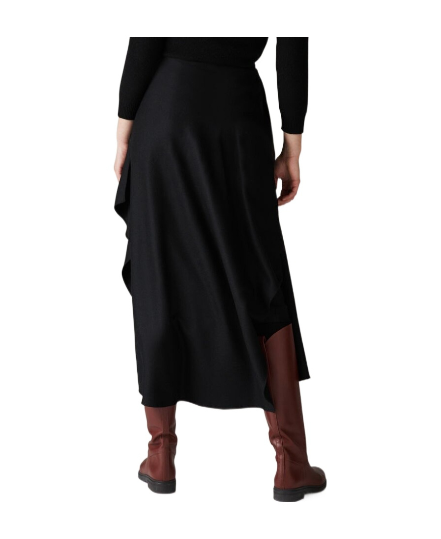 Loro Piana Cashmere Skirt In Black