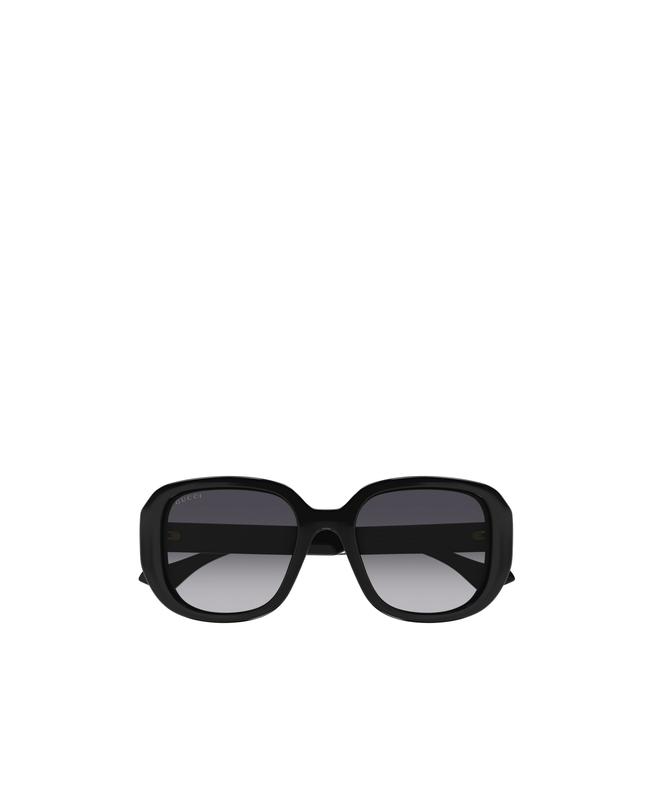 Gucci Interlocking-g Oversize-frame Sunglasses In Gray