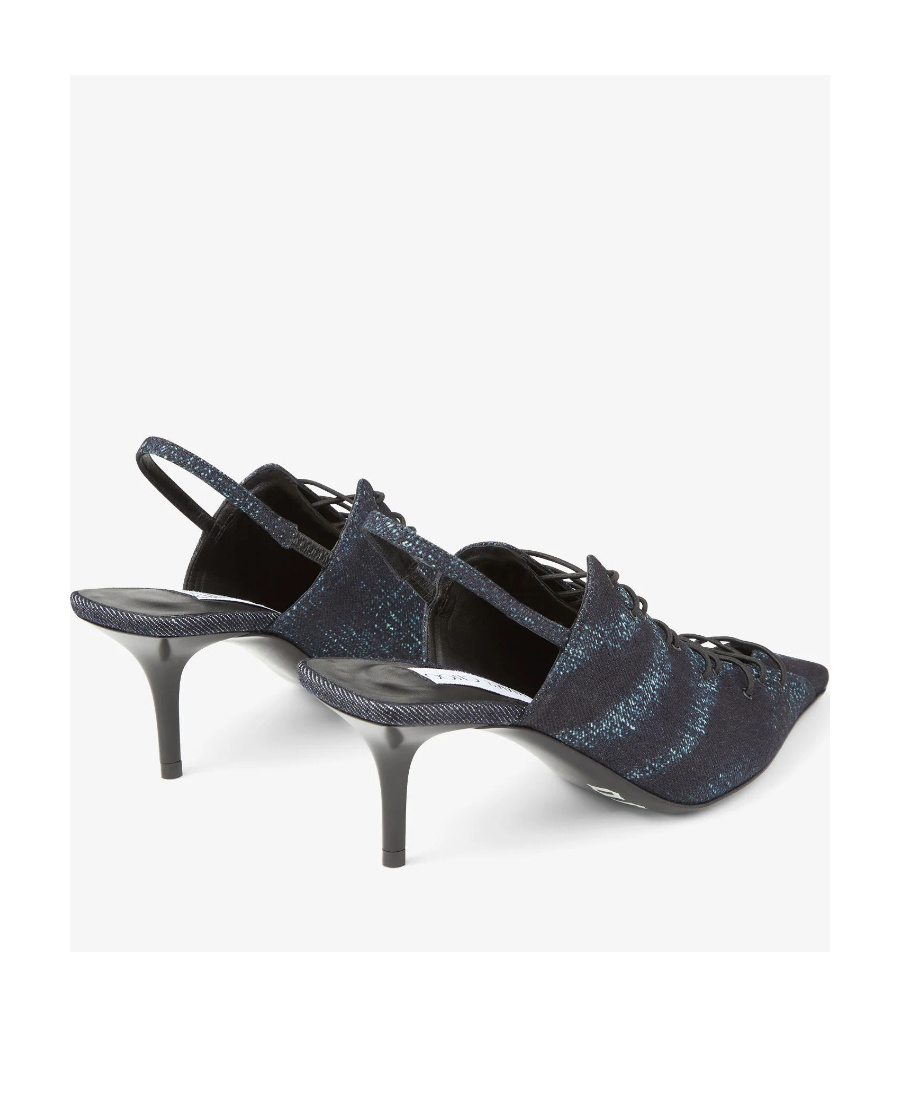 Jimmy Choo X Jean Paul Gaultier 60 Slack-heeled Heels In Black