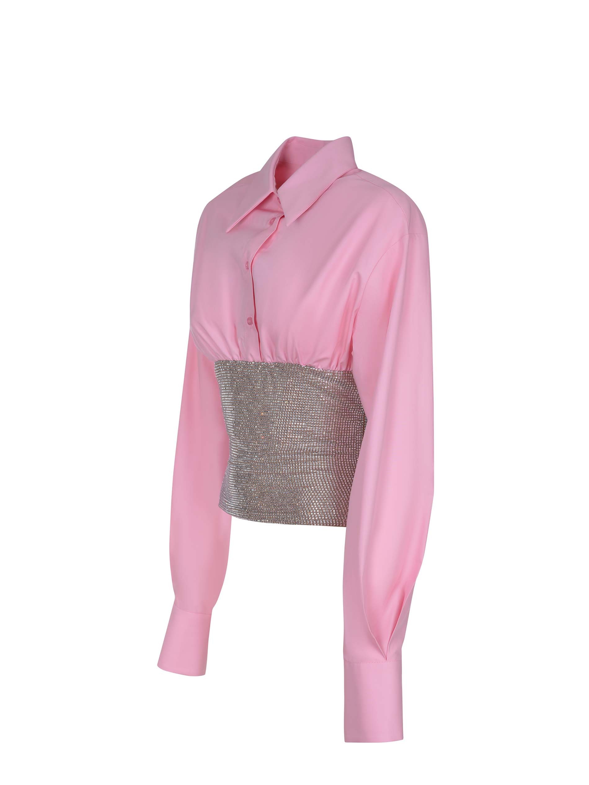 Giuseppe Di Morabito Button Shirt In Pink