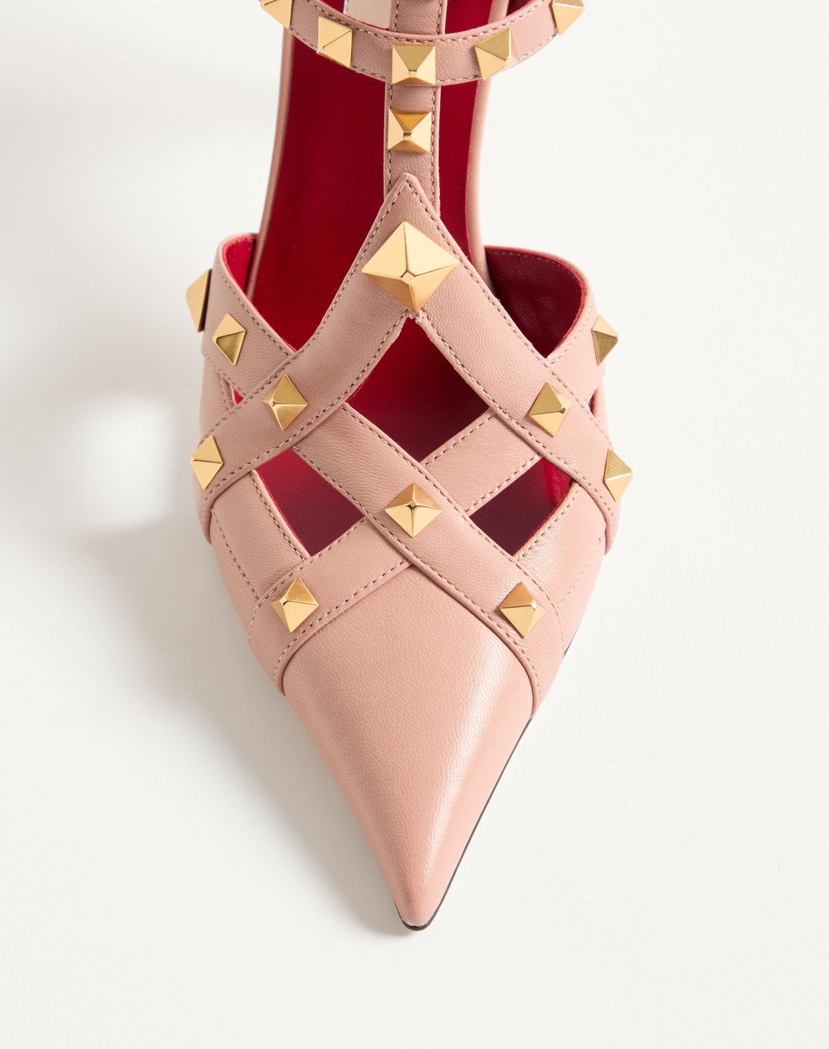 Valentino Pointed High Heels In Pink