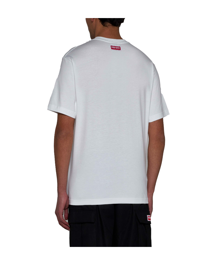 Kenzo Varsity T-shirt In White