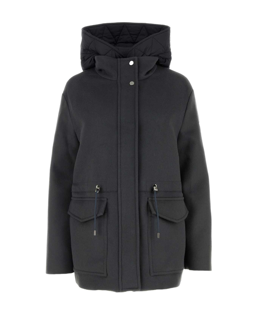 Moorer Layered Padded Jacket In Black