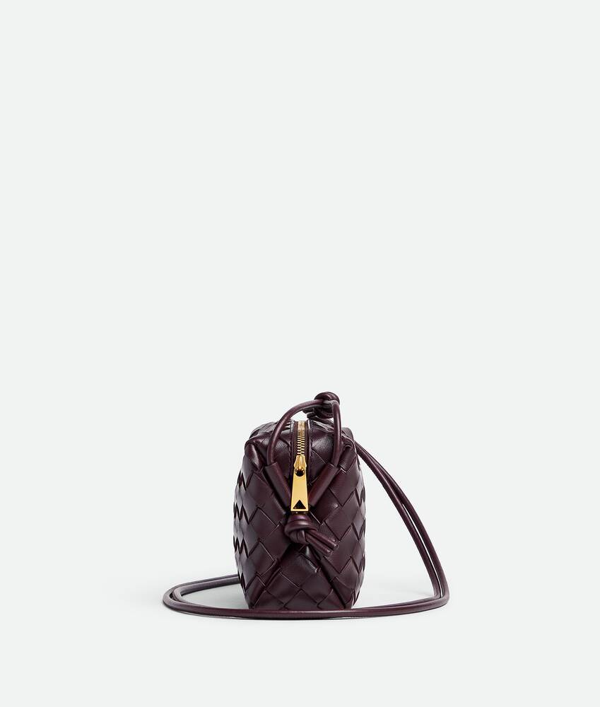Bottega Veneta Leather Loop Cross-body Bag In Black