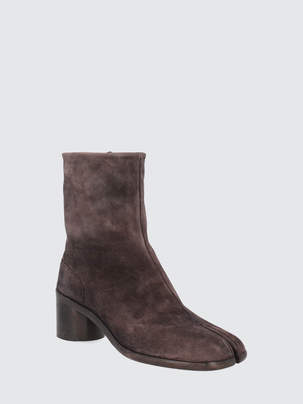 Maison Margiela Tabi Ankle Boots In Black