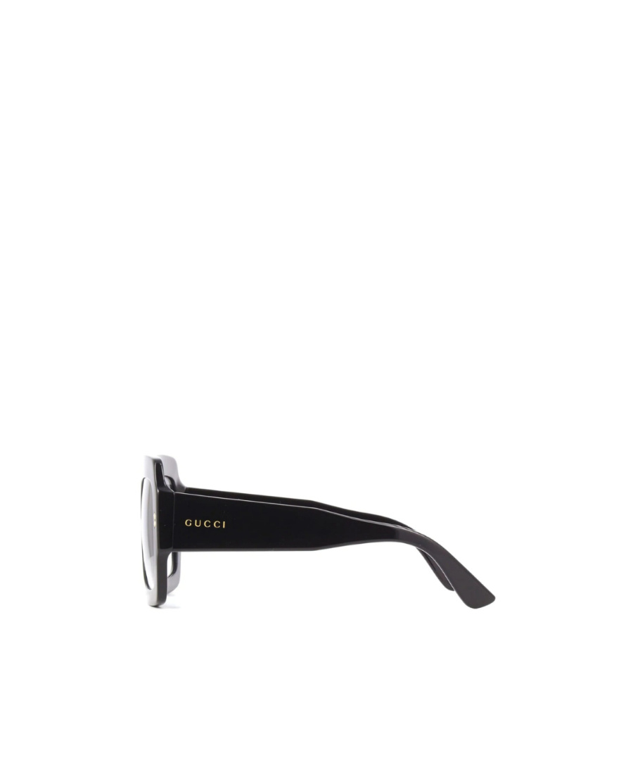 Gucci Bold Square Frame Acetate Sunglasses In Black