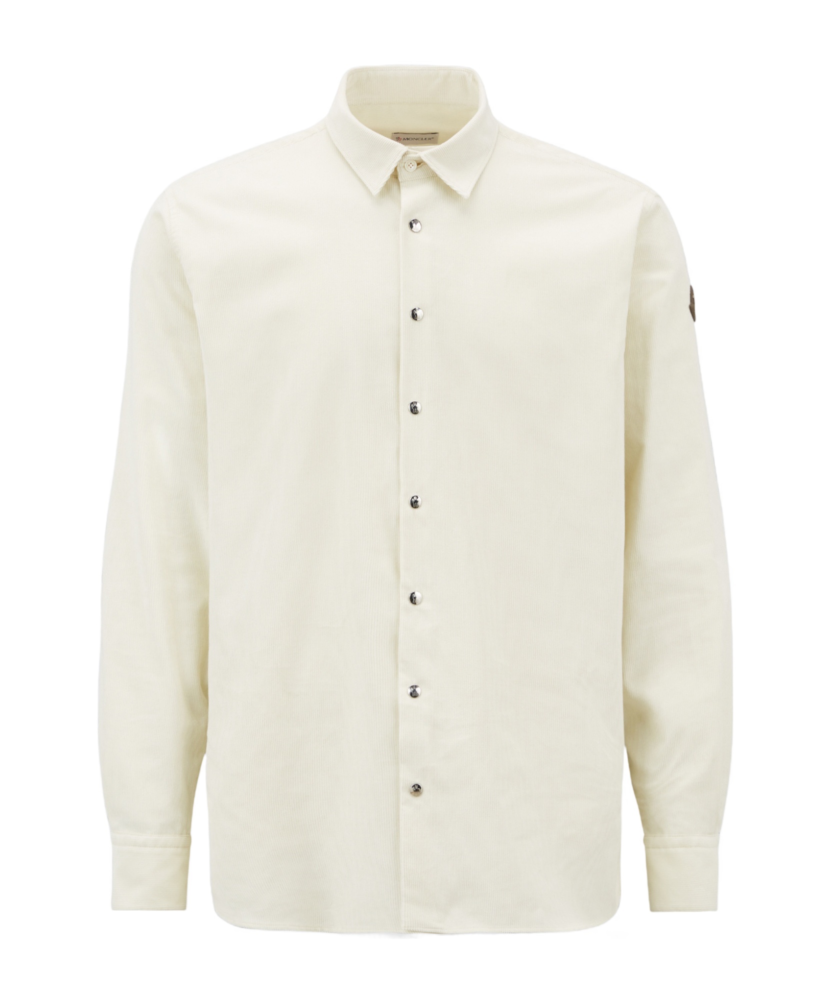 Moncler Long-sleeved Shirt In Nude
