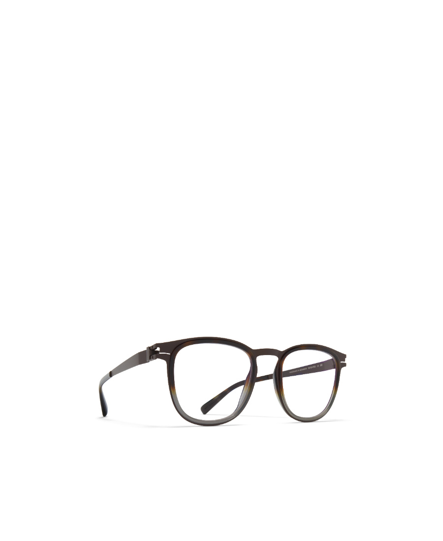 Mykita Geometrically Framed Flat Mirror In Brown