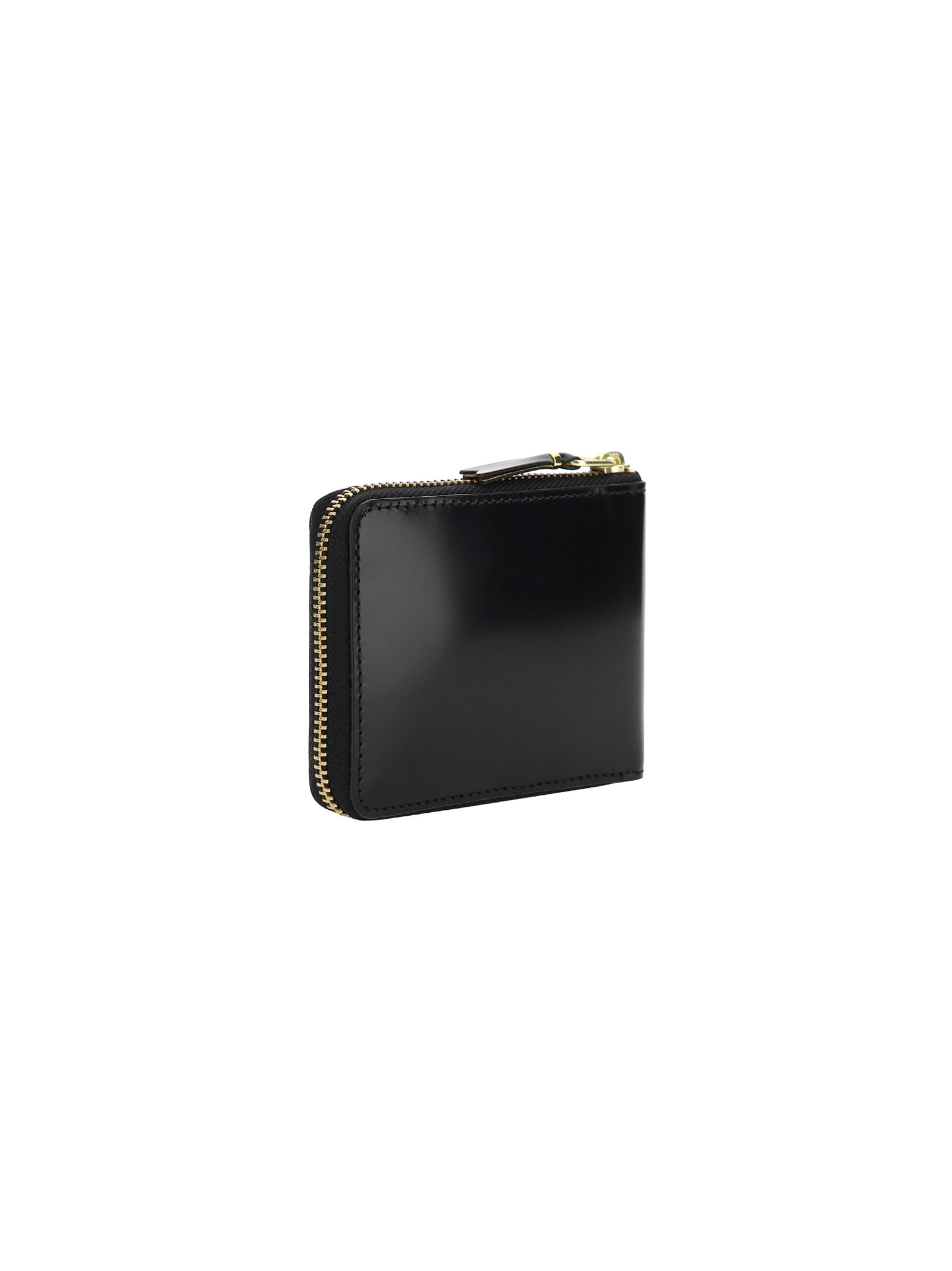 Comme Des Garçons Zipper Wallet In Black