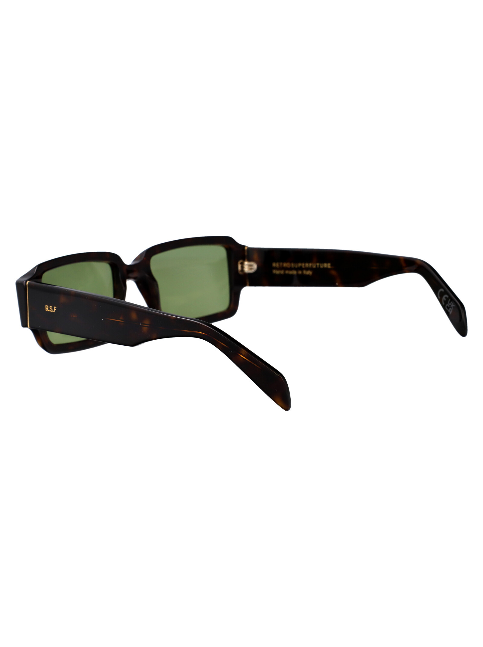 Retrosuperfuture Square Sunglasses In Green