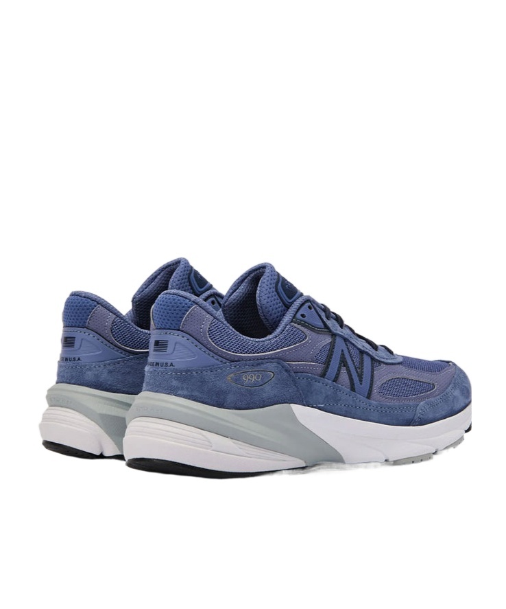 Shop New Balance 990v6 'made In Usa - Purple' In Blue