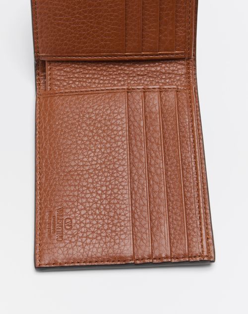 Valentino Folding Wallet In Brown
