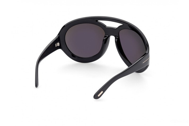 Tom Ford Serena Oversized Sunglasses In Black