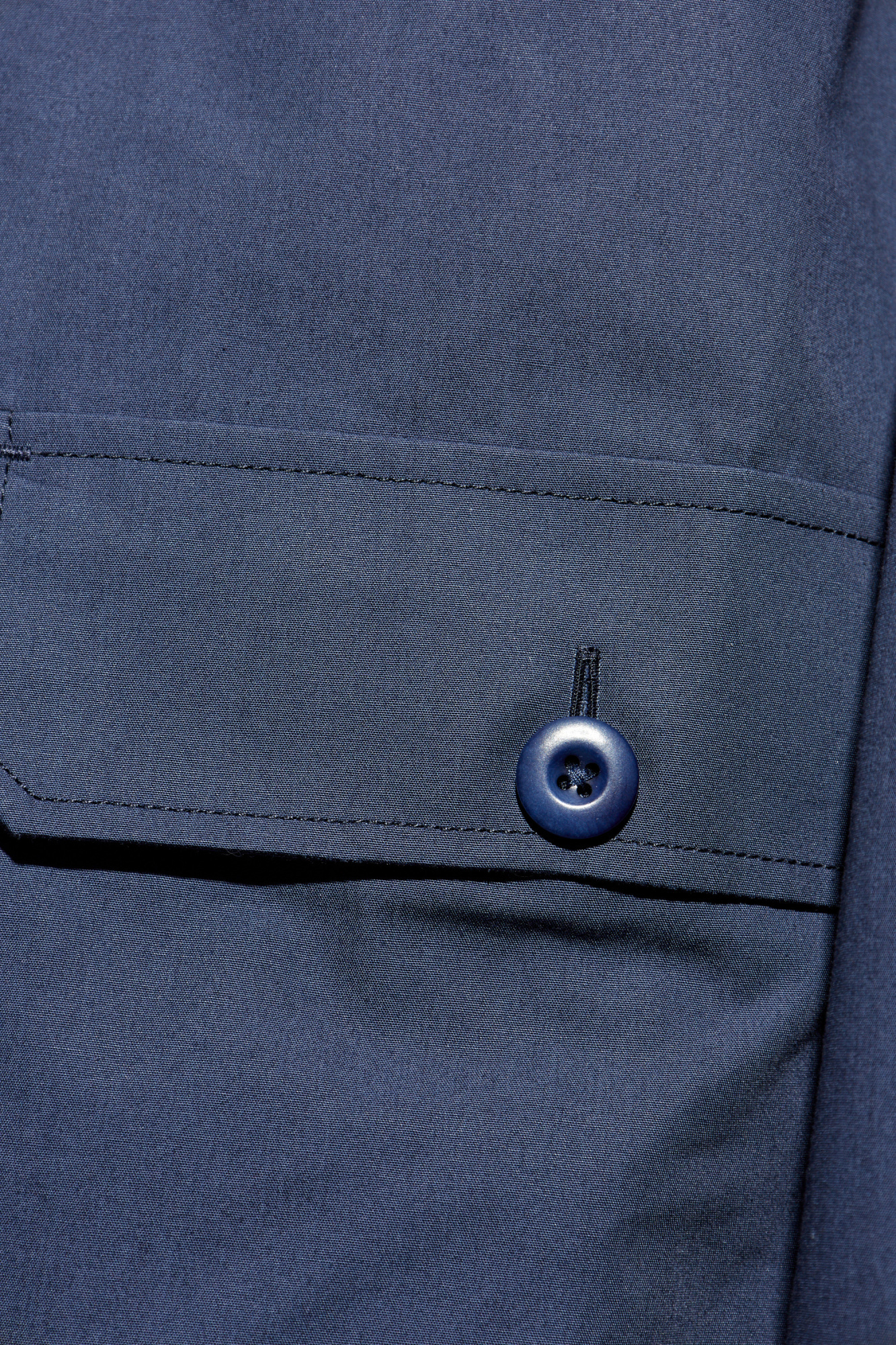 Shop Officine Generale Gibson Shirt Jacket In Blue