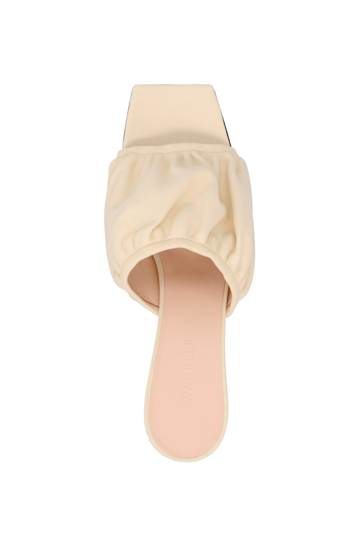 Wandler Square Head And High Heels Sandals In Multi