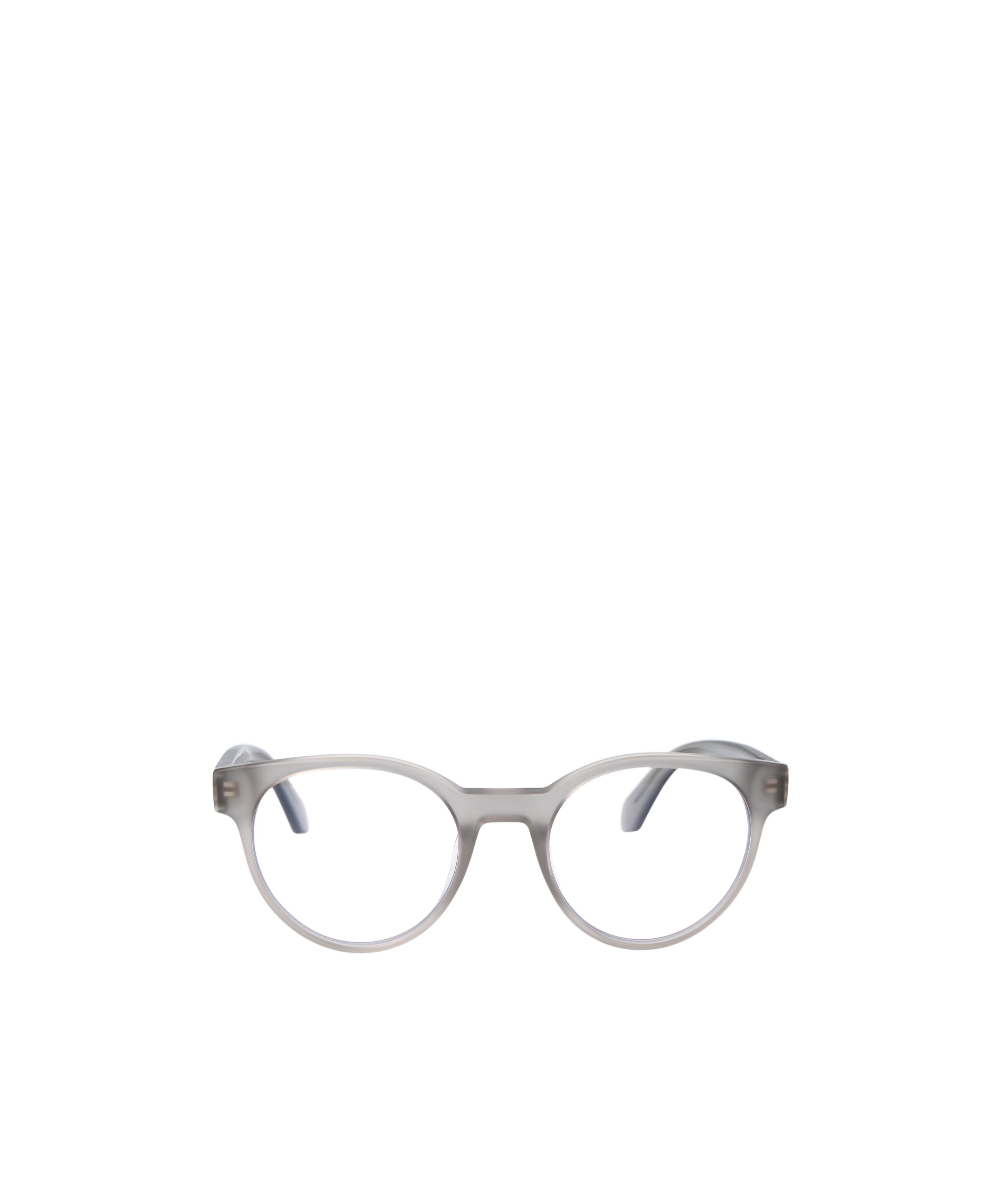 Off-white Round Frame Glasses In Gray
