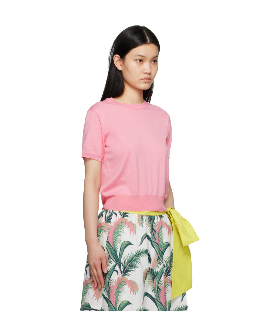 Maison Kitsuné Pink Hotel Olympia Edition T-shirt In Pink