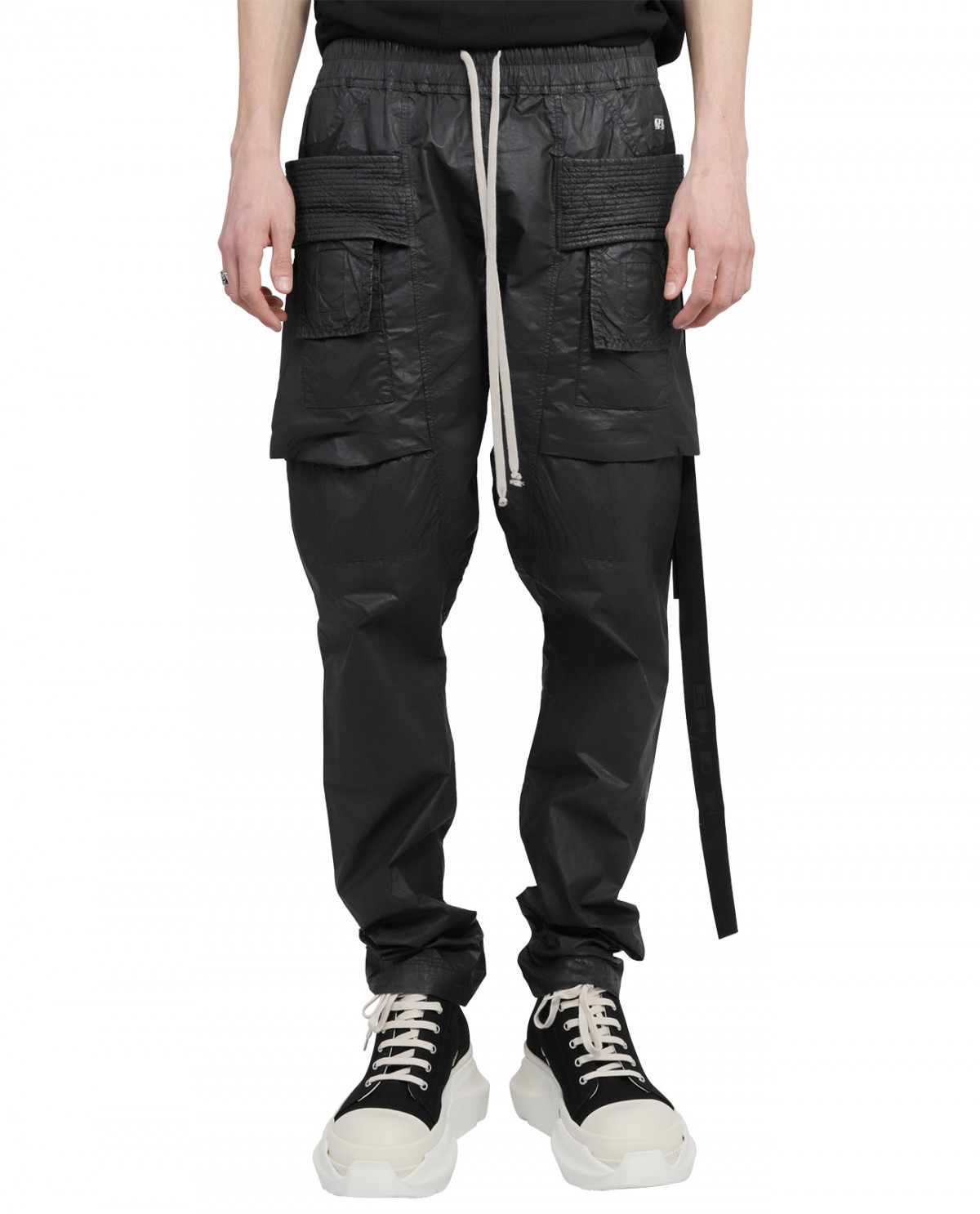 Rick Owens Drkshdw Phlegethon Straight-leg Trousers In Black