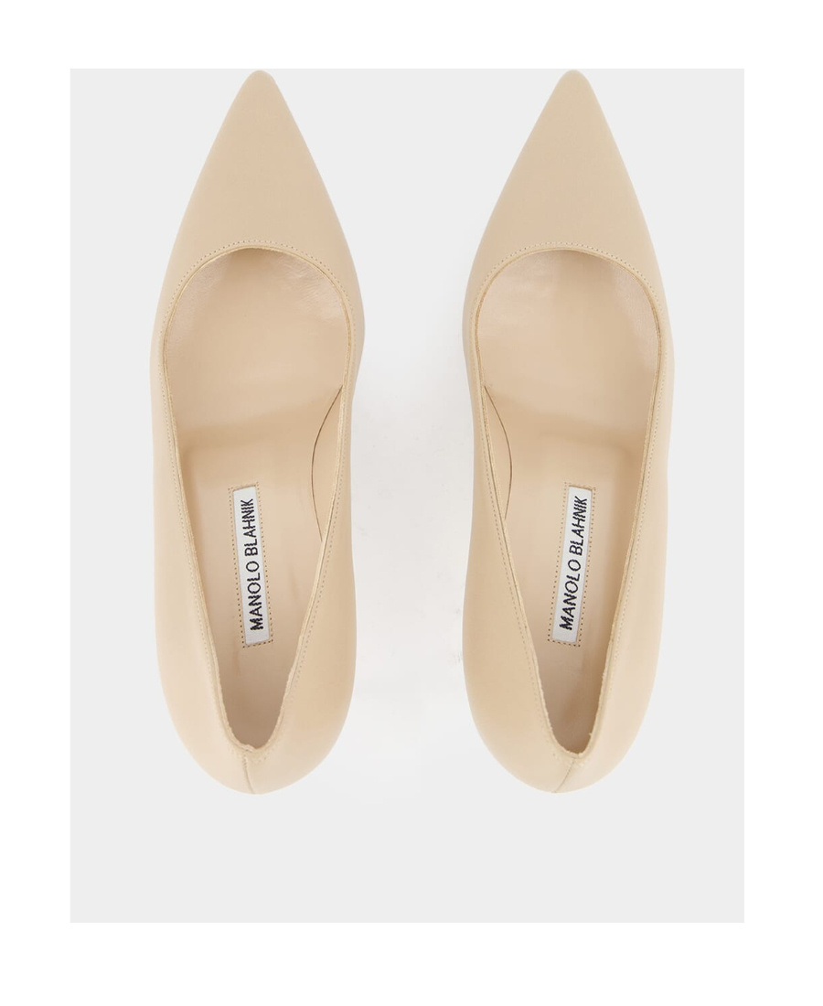 Manolo Blahnik Pointed High Heels In Brown