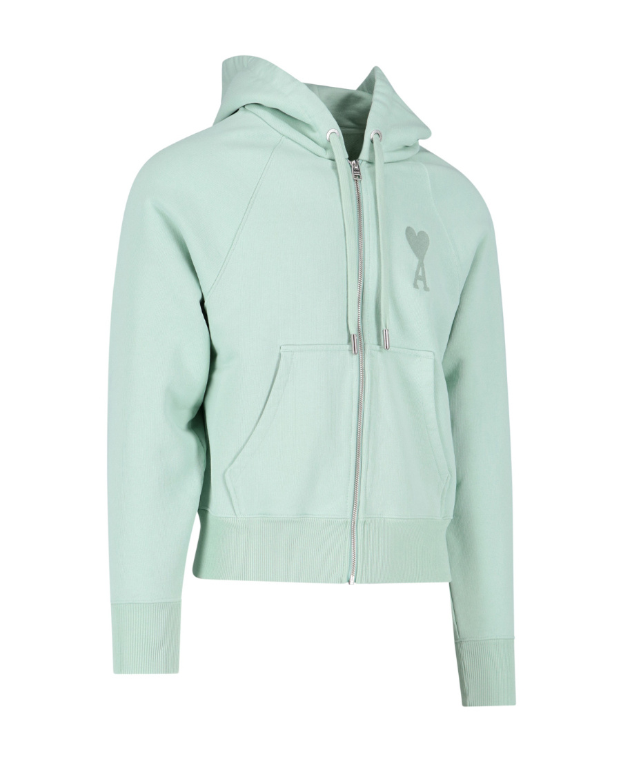 Ami Alexandre Mattiussi Ami De Coeur Zipped Hoodie