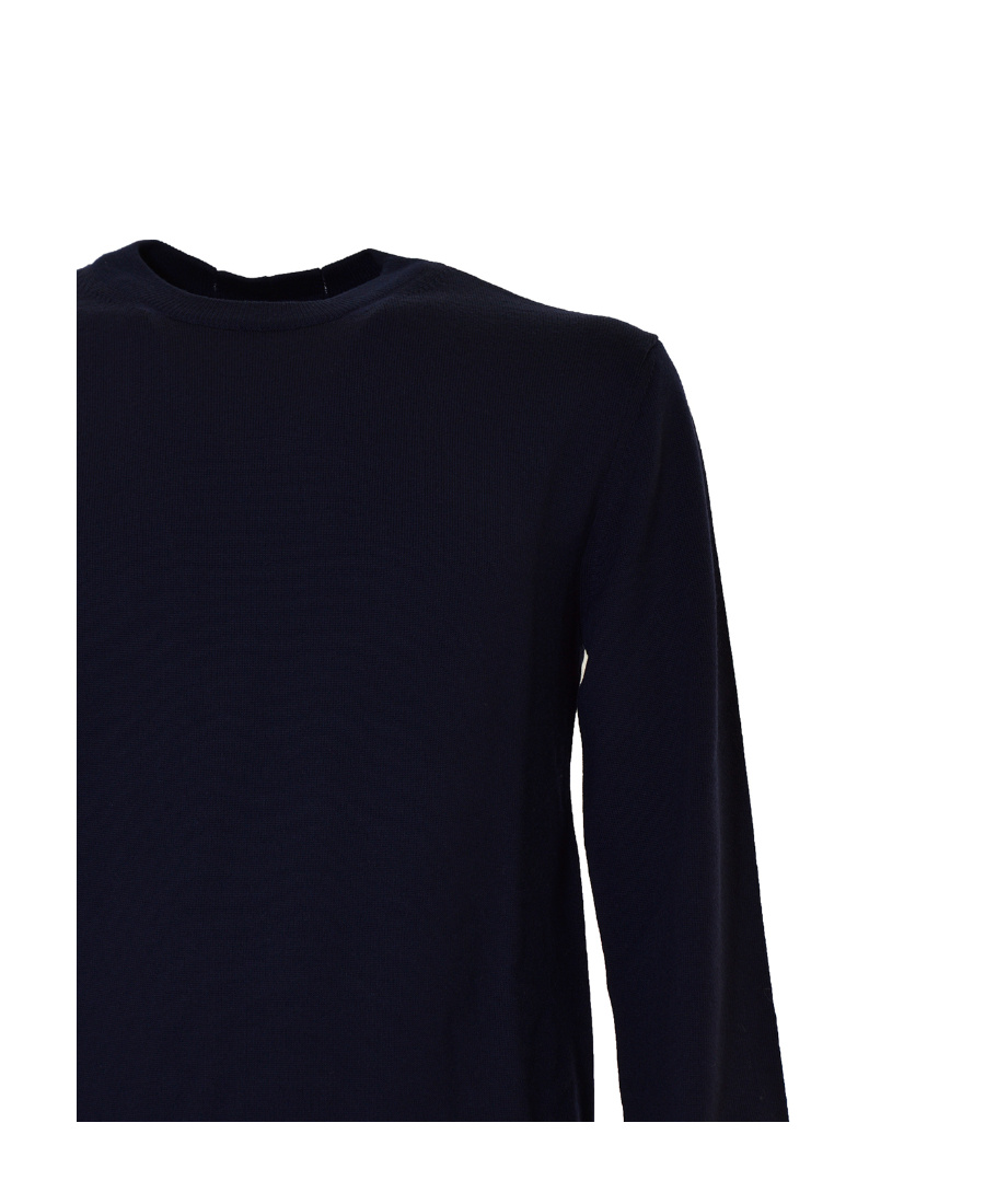 Shop Jil Sander Crewneck Knitted Jumper In Black