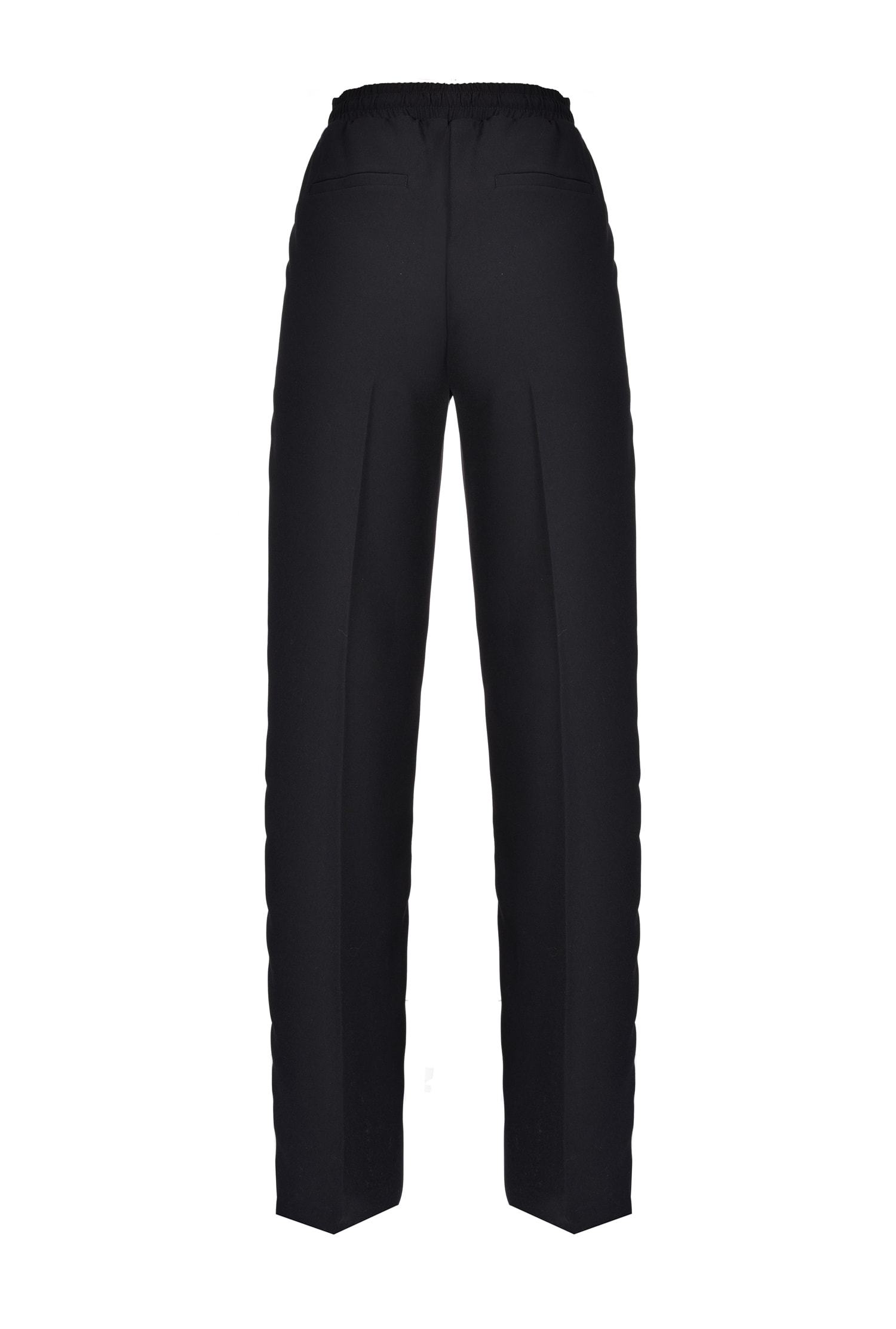 Pinko Straight Sweatpants In Black