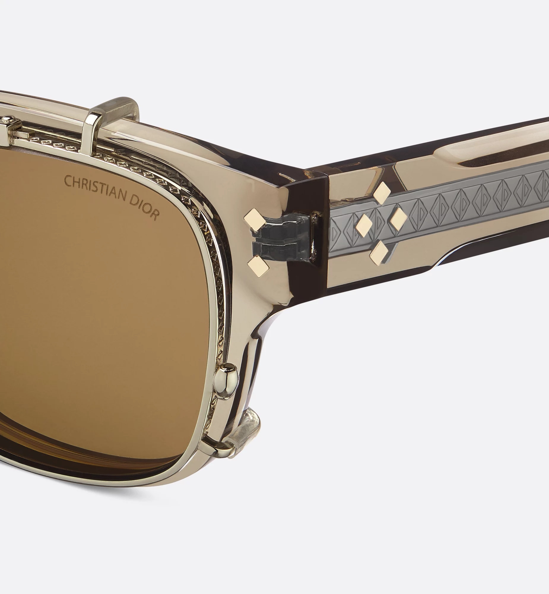 Dior Full Frame Sunglasses In Brown
