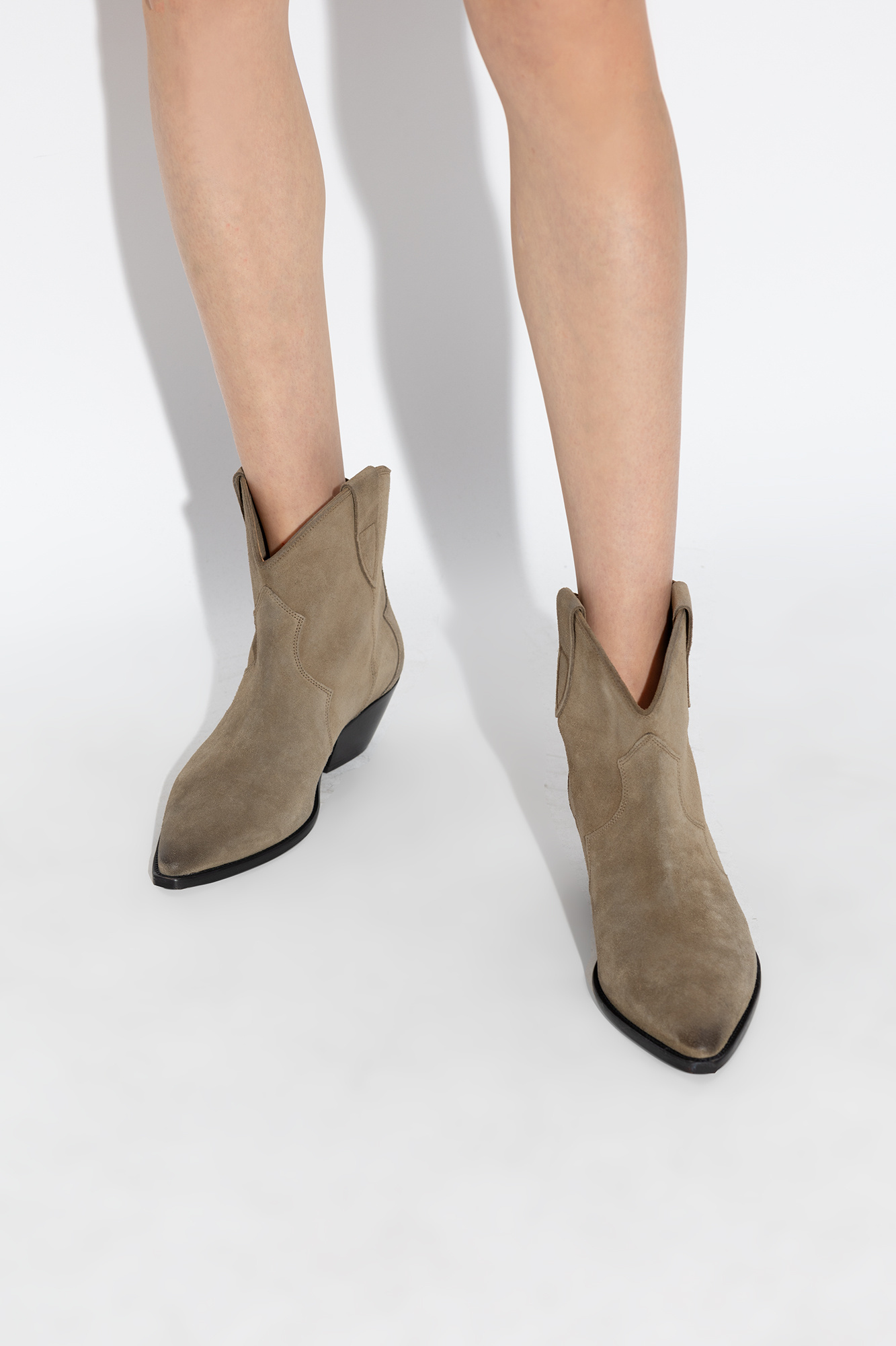 ISABEL MARANT POINTED SHORT BOOTS