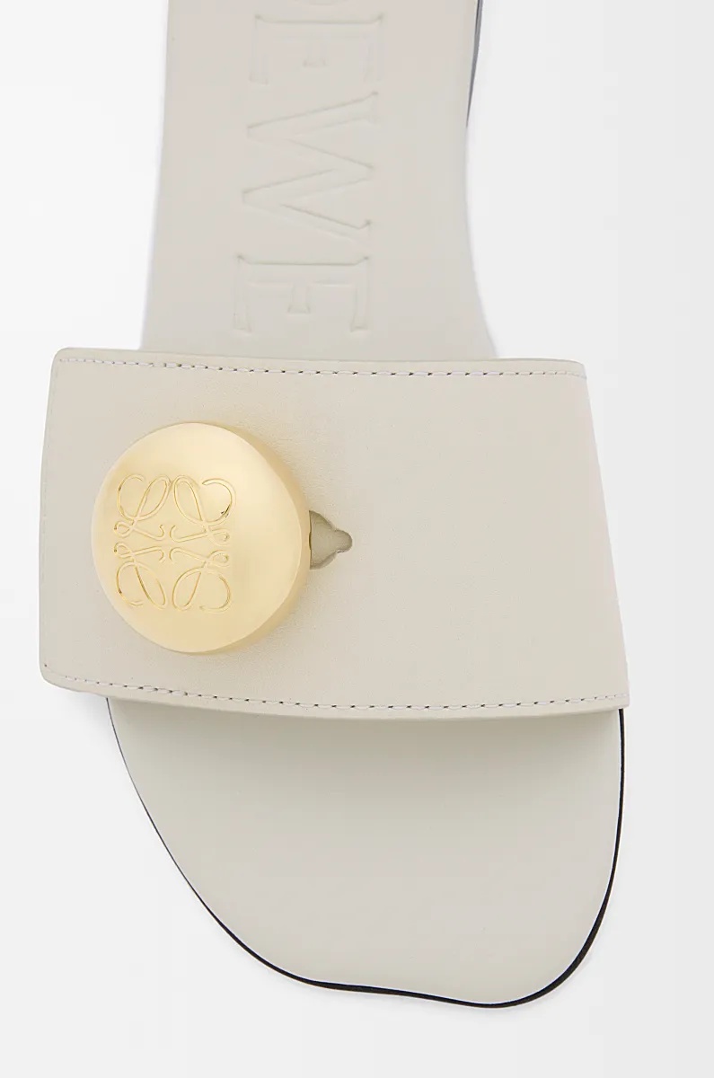 Loewe Pebble Slide In Soft Calfskin
