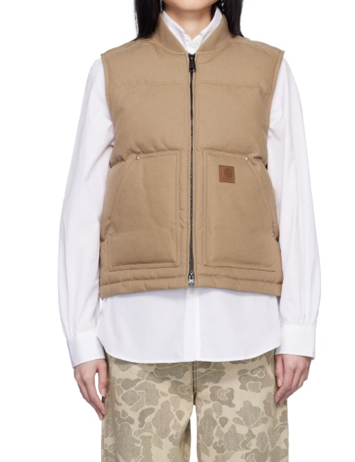 Carhartt Drapery Canvas Jacket In Brown