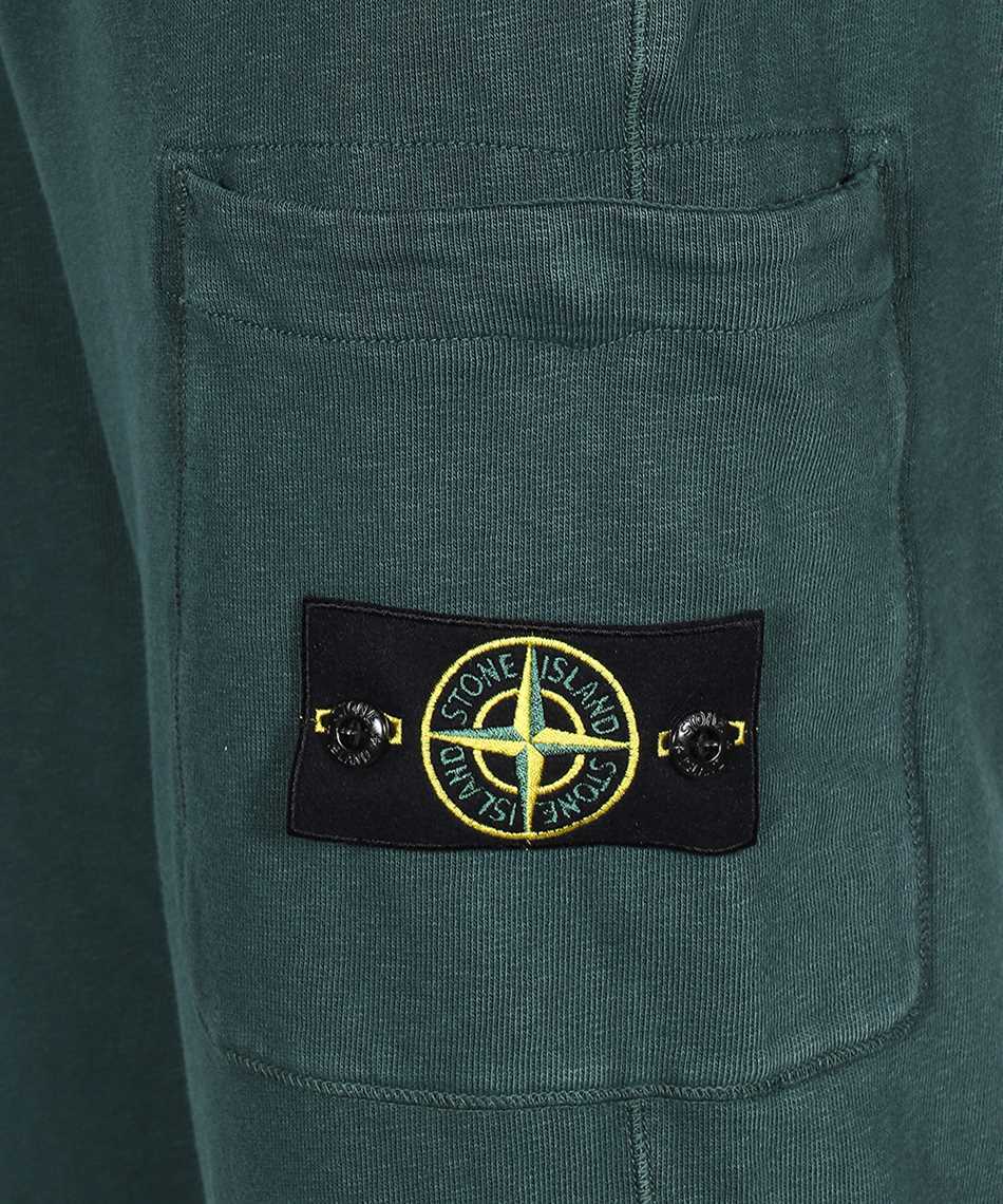 Stone Island Compass Patch Track Pants In Green
