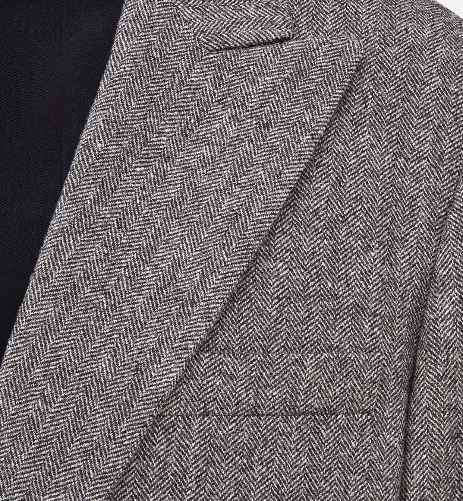 Dior Lapel Long-sleeved Wool Suit Coat In Gray