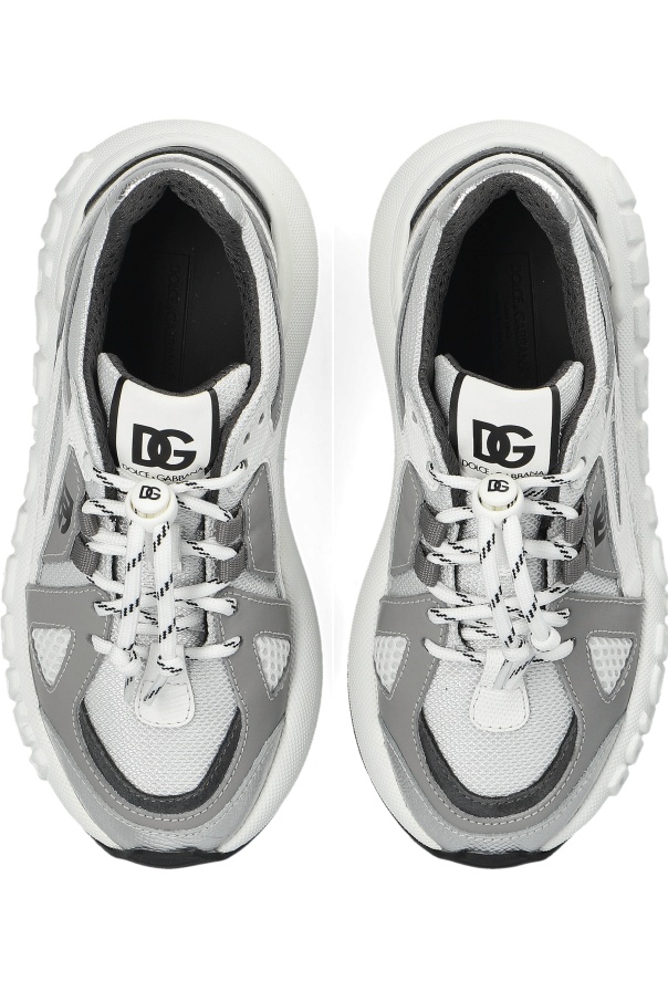 Dolce & Gabbana Chunky-sole Sneakers In White