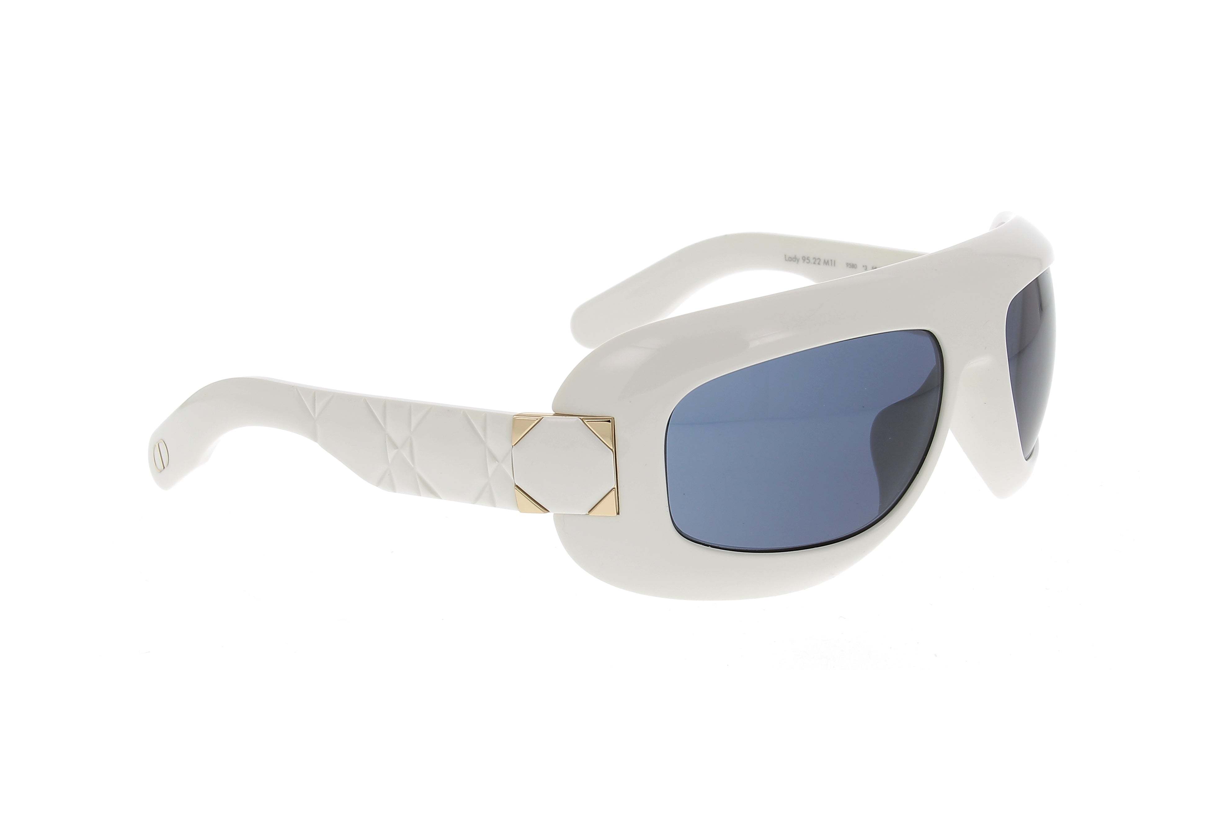 Dior Logo Sunglasses In White