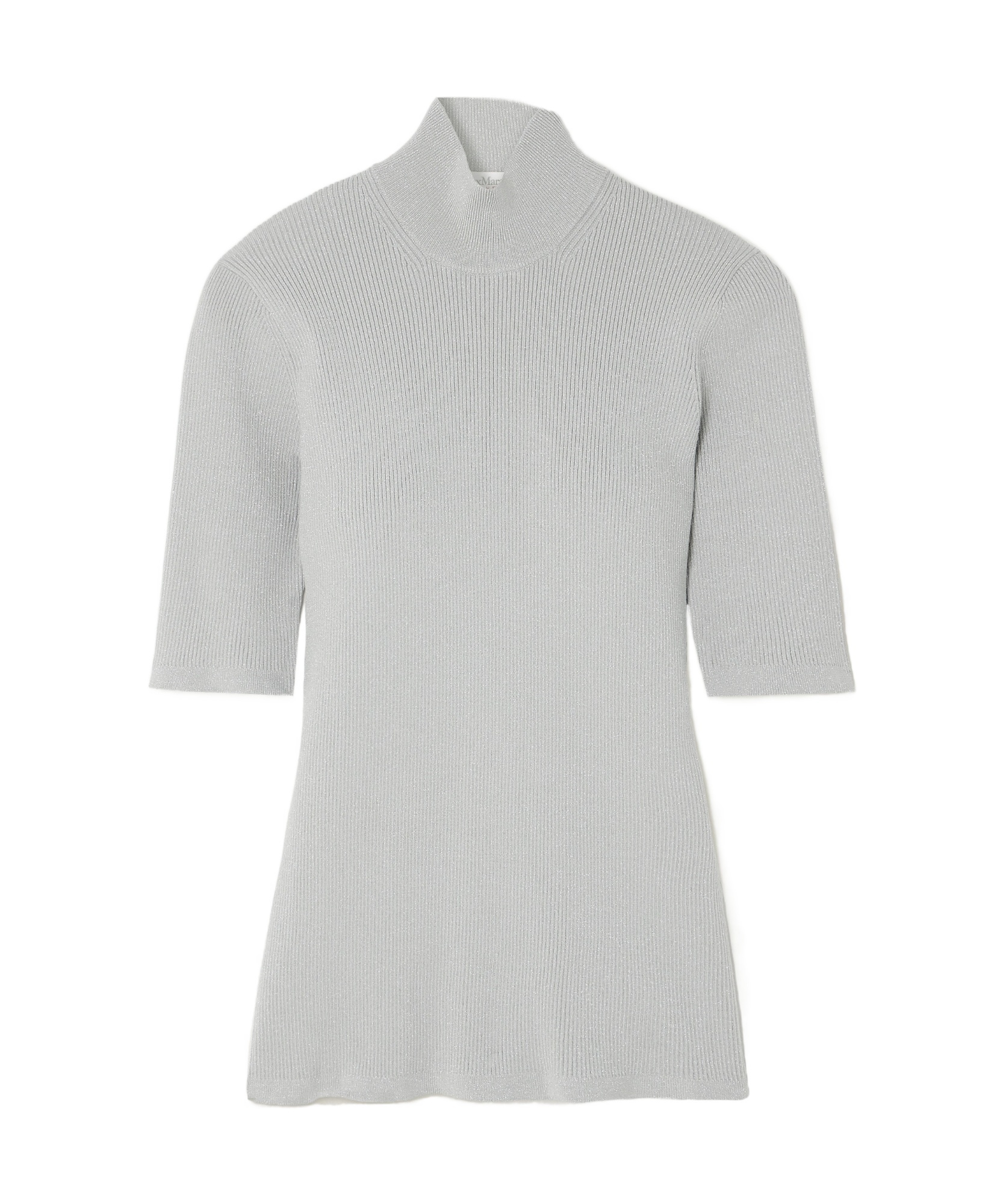 Max Mara Short-sleeved Sweater In White