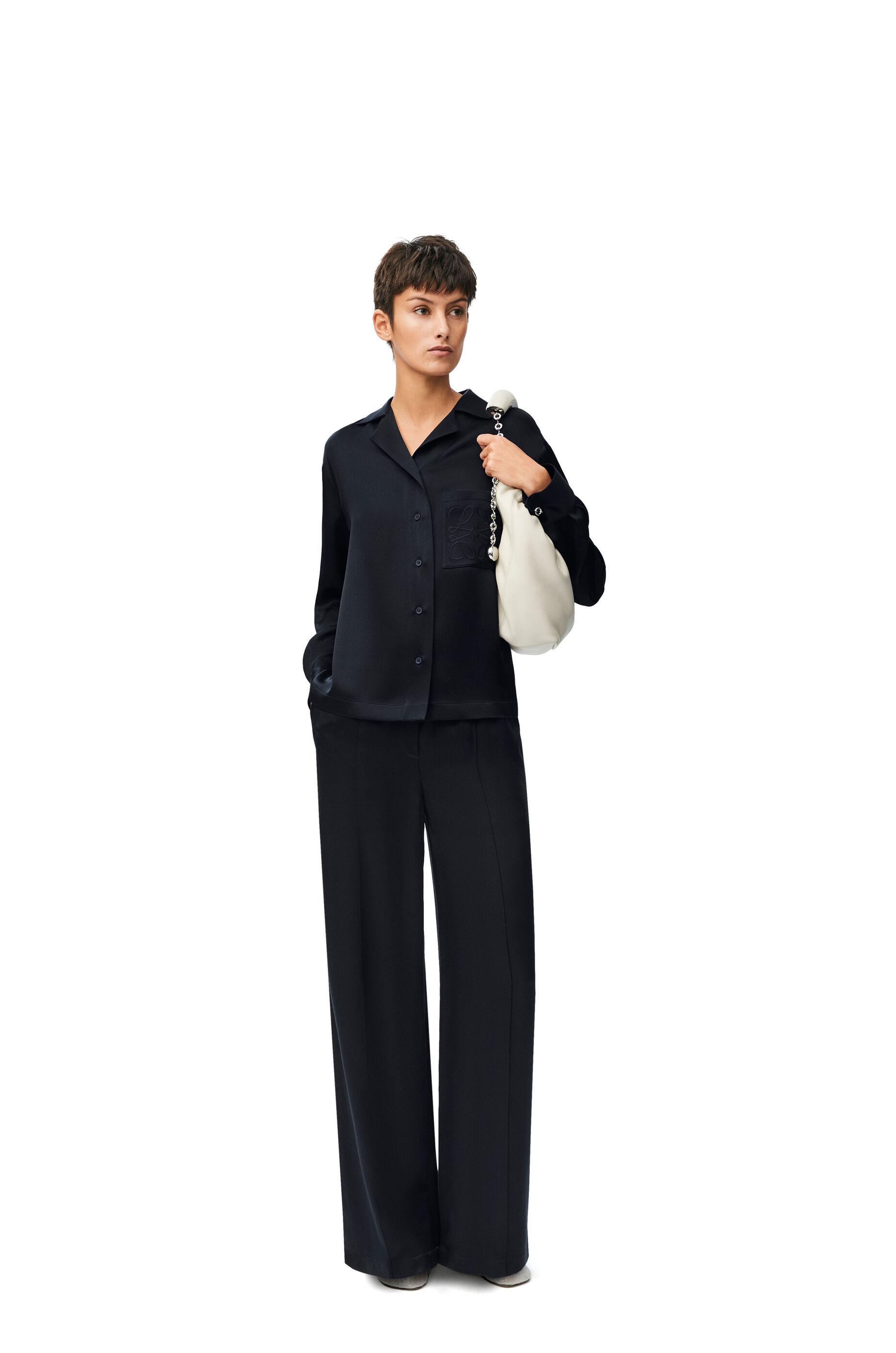 LOEWE PYJAMA TROUSERS IN SILK