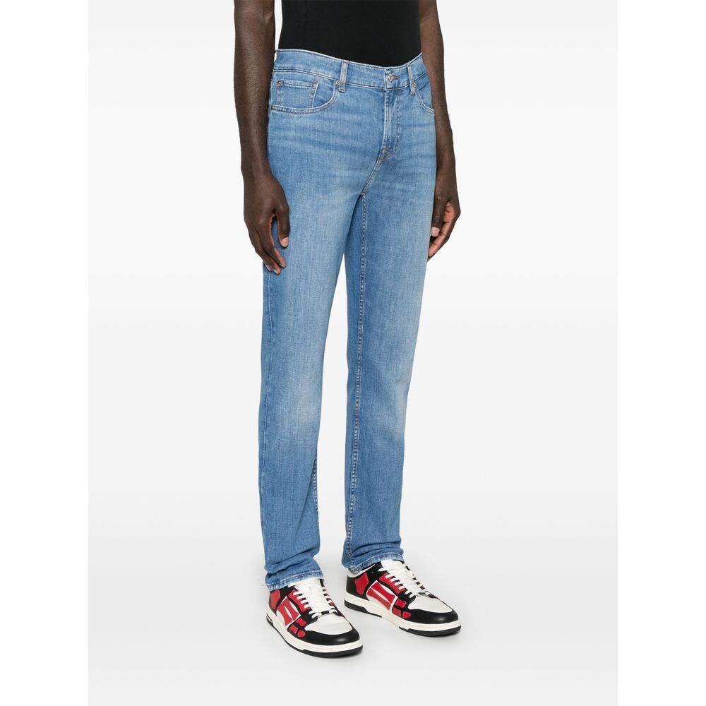 7 FOR ALL MANKIND BELT-LOOP JEANS