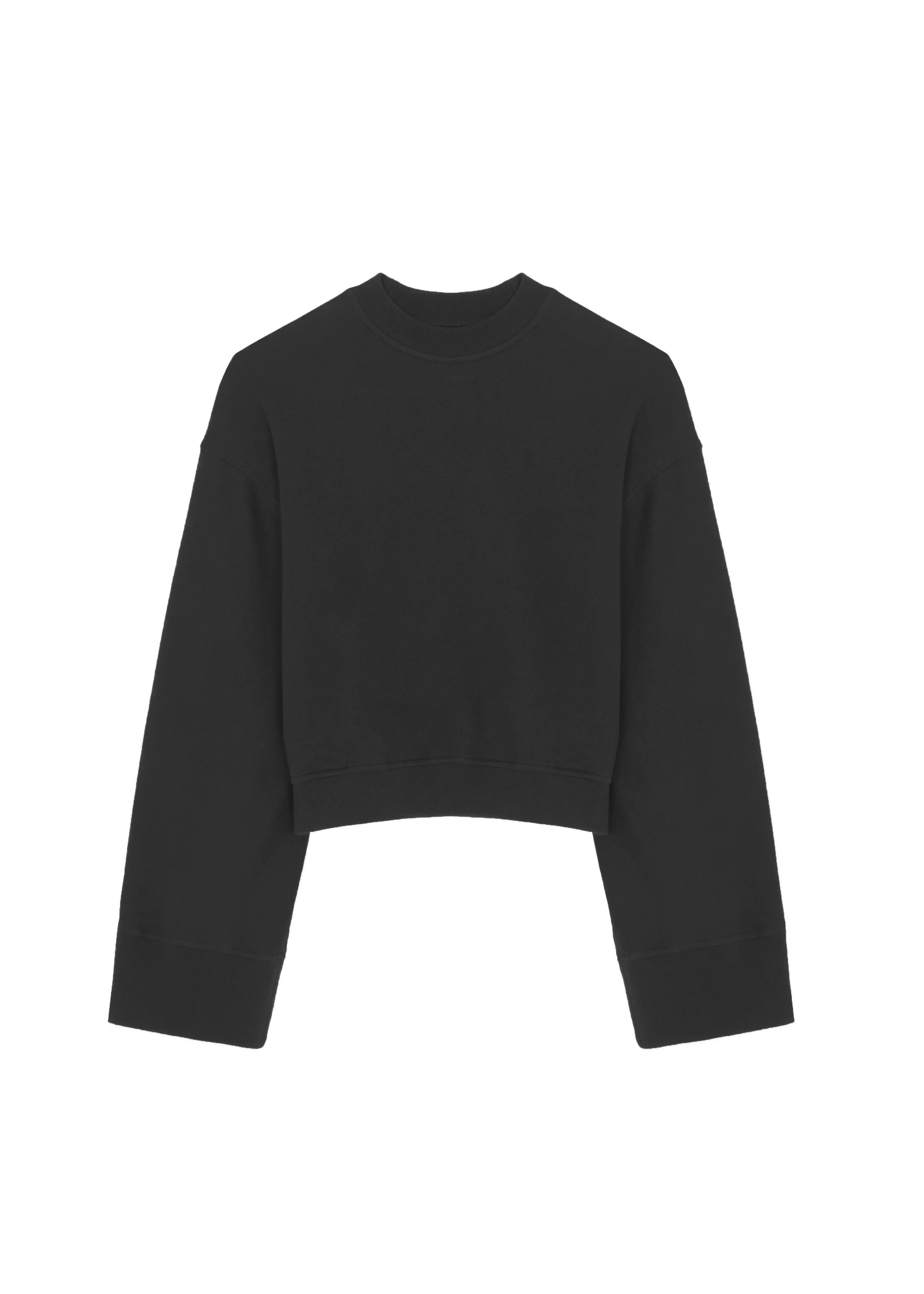 The Frankie Shop Talia Sweatshirt - Black In Black